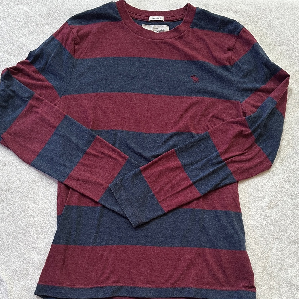 Vintage Abercrombie Rugby Stripe M